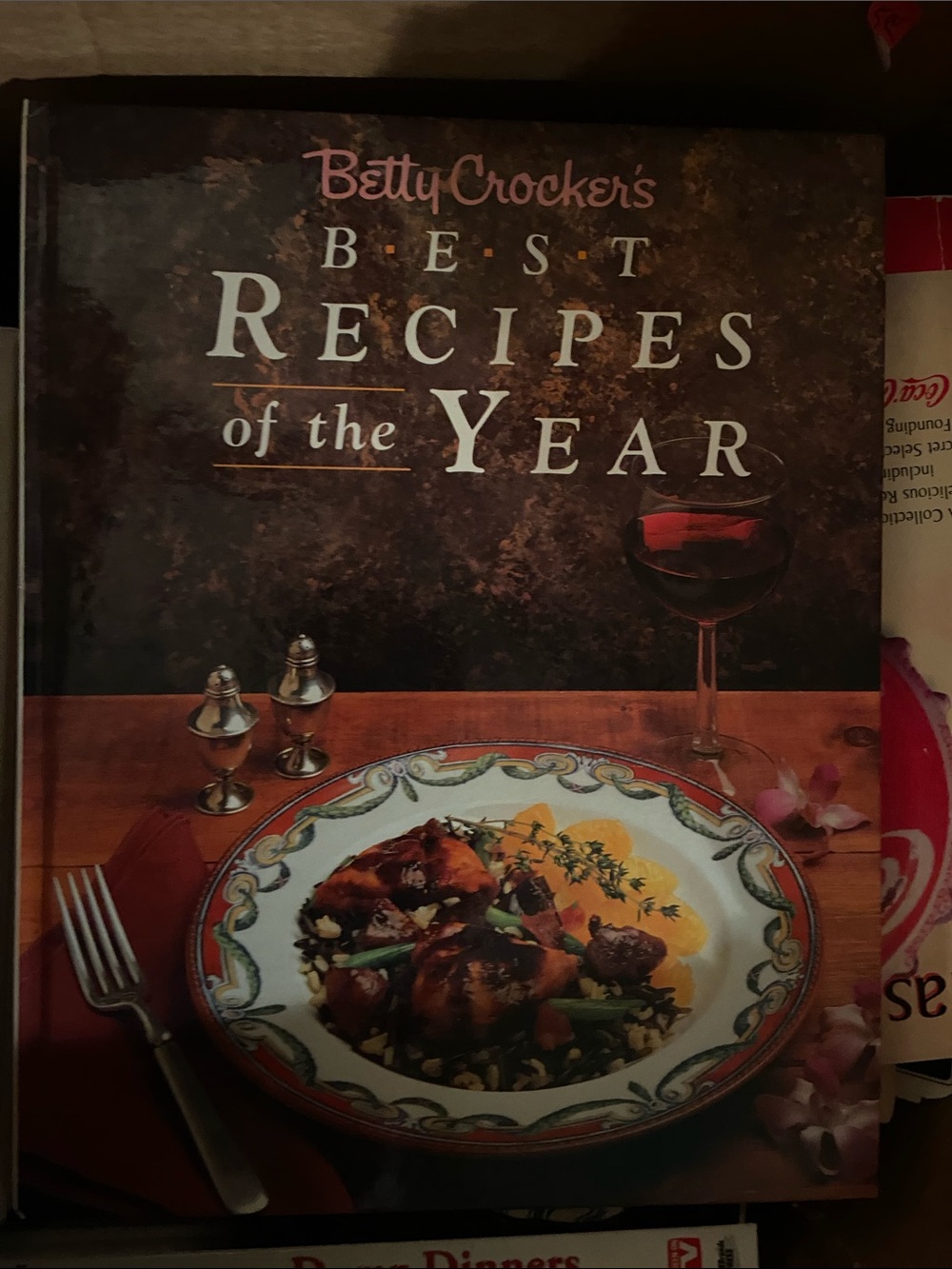 80’s 90’s 1980s 1990s Betty Crocker Crocker’s Best Recipes Year 1989 cookbook hc